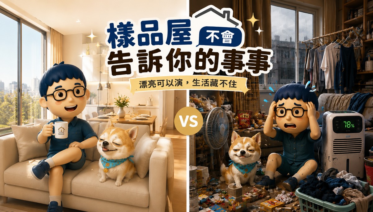 樣品屋不會告訴你的事： 入住後才發現的 5 個真實生活問題