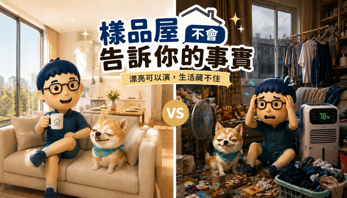 樣品屋不會告訴你的事： 入住後才發現的 5 個真實生活問題