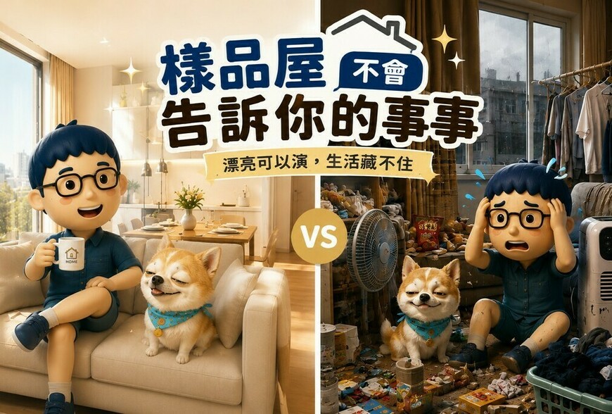 樣品屋不會告訴你的事： 入住後才發現的 5 個真實生活問題