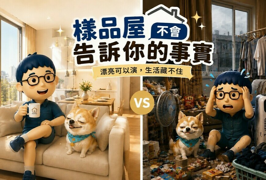 樣品屋不會告訴你的事： 入住後才發現的 5 個真實生活問題