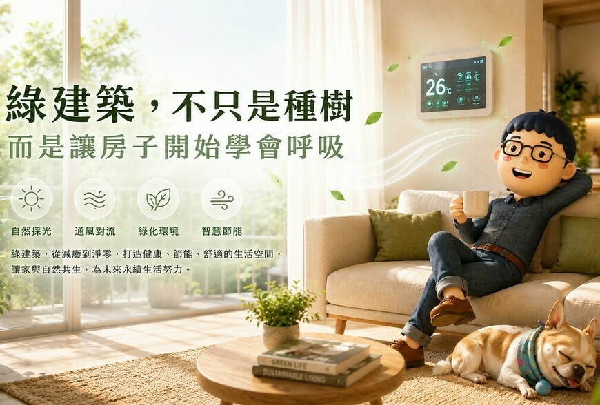 綠建築：從減廢到淨零，一場關於「房子體質」的深度進化