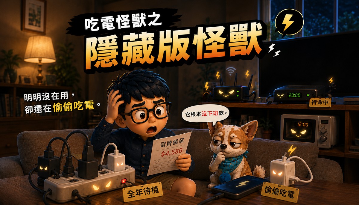 隱藏版怪獸：待機電力才是慢性失血