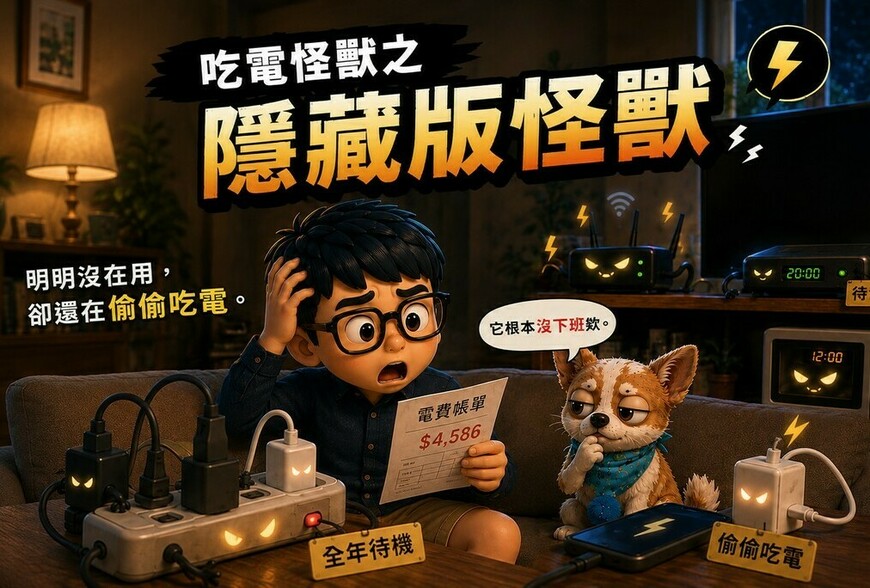 隱藏版怪獸：待機電力才是慢性失血