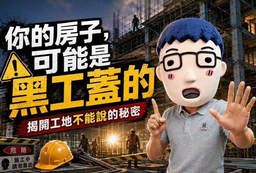 你的房子，可能是黑工蓋的 揭開工地不能說的秘密