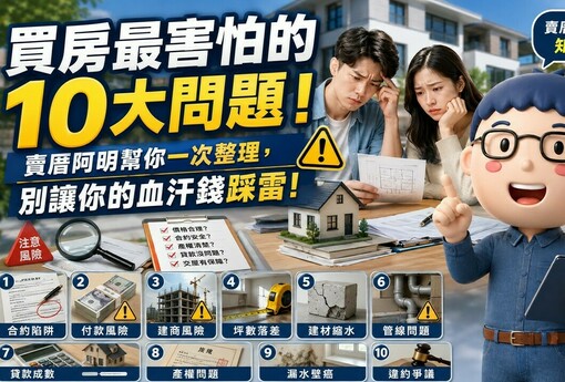 「交屋延遲暴增」！買房10大地雷一次看 阿明嘆：別讓血汗錢變廢紙