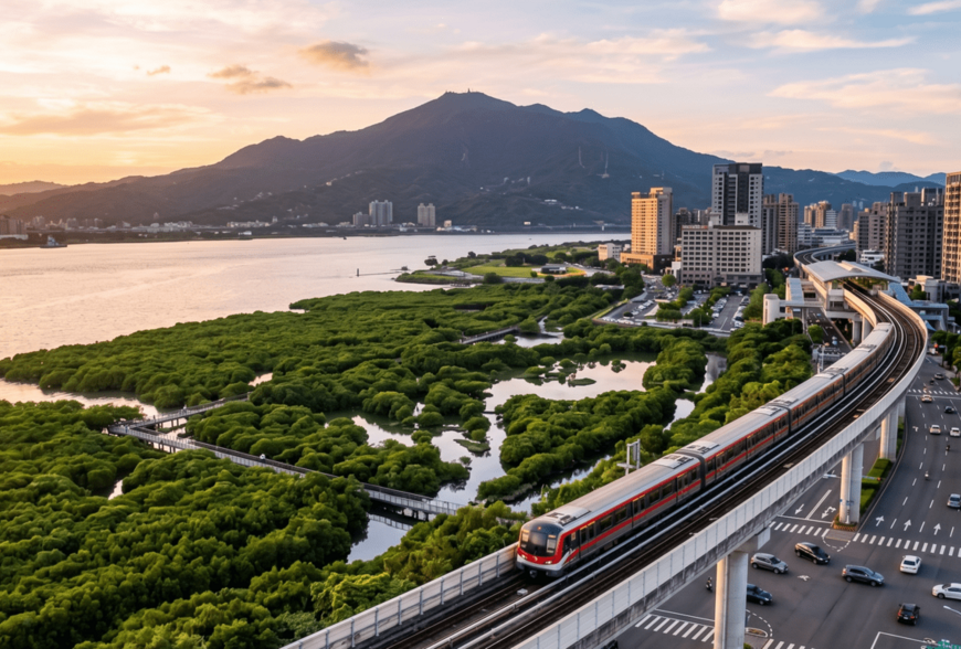 淡北道路通車在即！紅樹林房價破盤 4 字頭不再？解析水岸景觀宅的補漲潛力