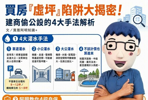 買房公設比懶人包｜權狀30坪不等於住30坪！車位、雨遮、公設怎麼看才不吃虧？