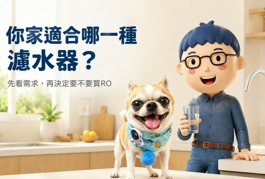 你適合哪一種濾水器？直接對號入座