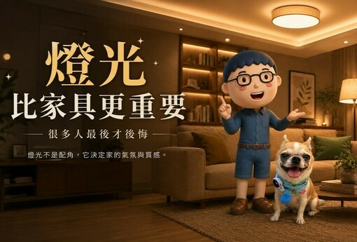 燈光比家具更重要，很多人最後才後悔