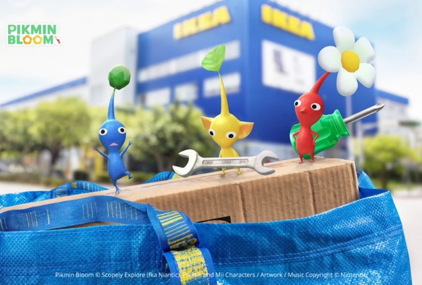IKEA攜手《Pikmin Bloom》！全台8家店期間限定登場 探店尋找皮克敏、遊戲展間試玩