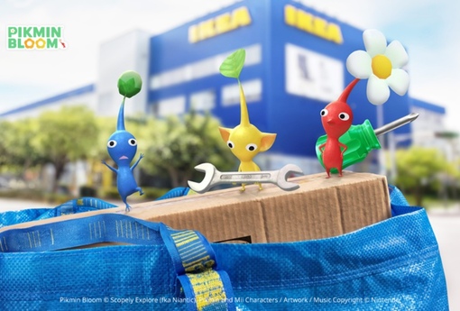 IKEA攜手《Pikmin Bloom》！全台8家店期間限定登場 探店尋找皮克敏、遊戲展間試玩