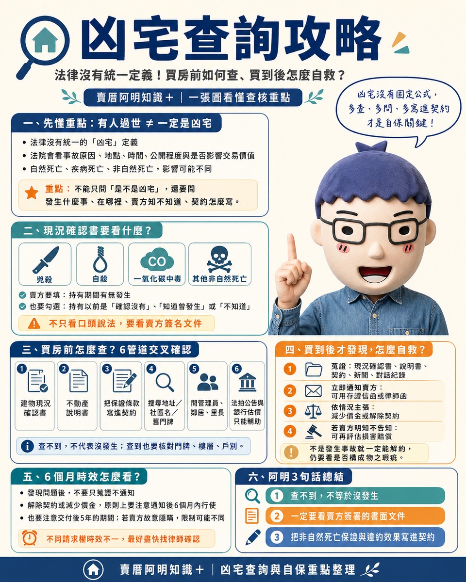 凶宅查詢攻略｜法律沒有統一定義！買房前如何查、買到後怎麼自救？