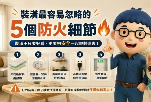 裝潢最容易忽略的5個防火細節
