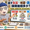 房子火災、地震、漏水保險能賠多少！地震最高150萬、漏水最容易吵　阿明教你看懂理賠規則
