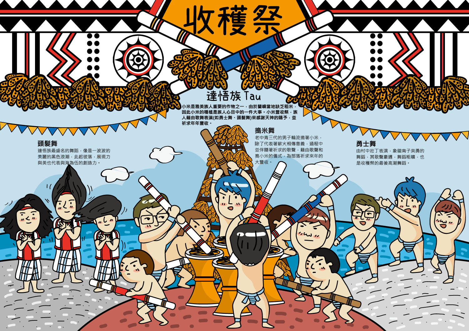 達悟族-收穫祭