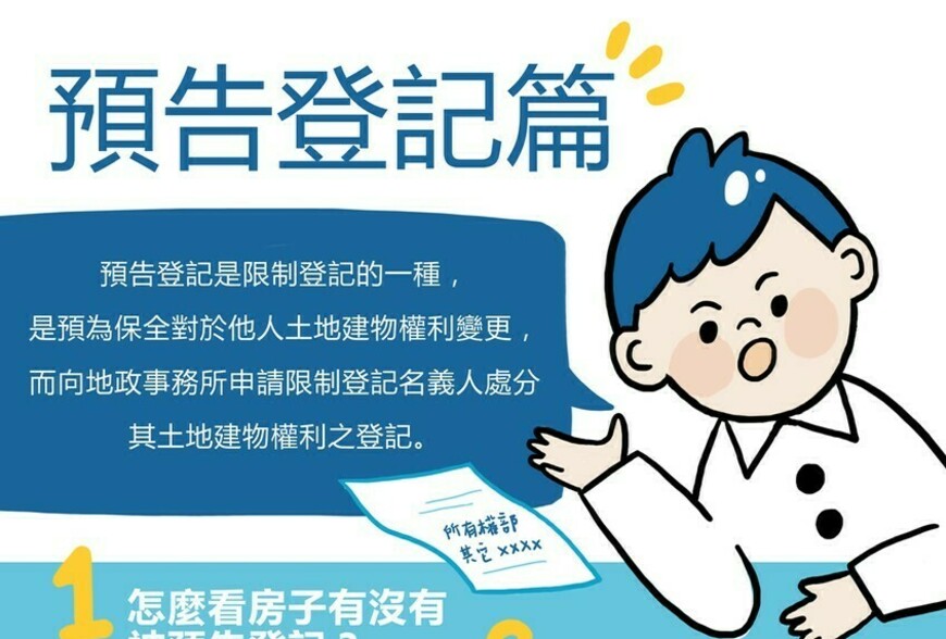 不動產預告登記，保障財產權的重要利器