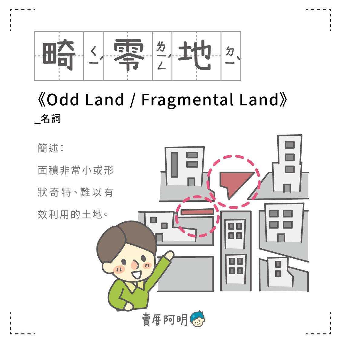 房事辭典 畸零地 Odd Land / Fragmental Land