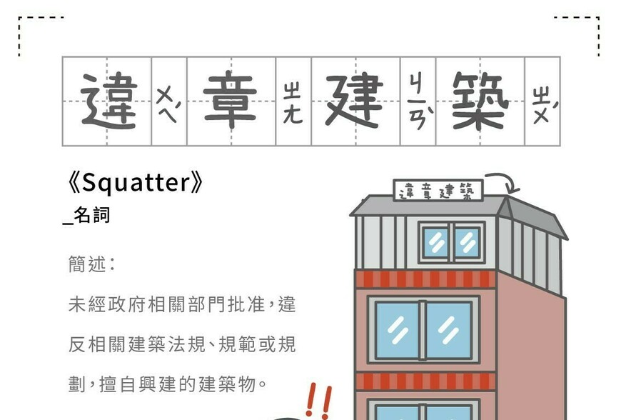 房事辭典 違章建築 Squatter