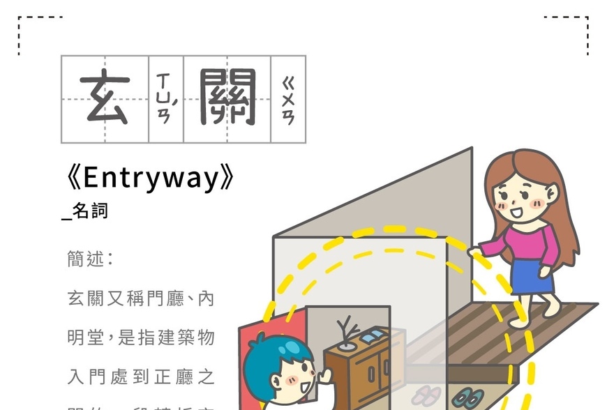 房事辭典 玄關Entryway