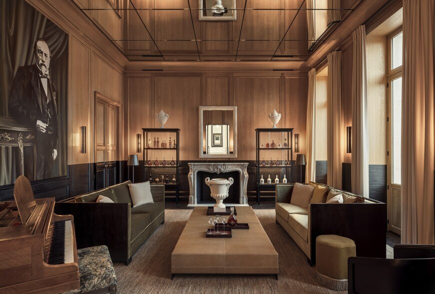 干邑白蘭地世家馥華詩源邸（Maison Courvoisier）│Gilles 與 Boissier 精究大宅瑰麗設計 重現法式優雅典範