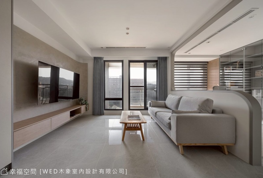 靜與境之間｜北歐風｜25坪
