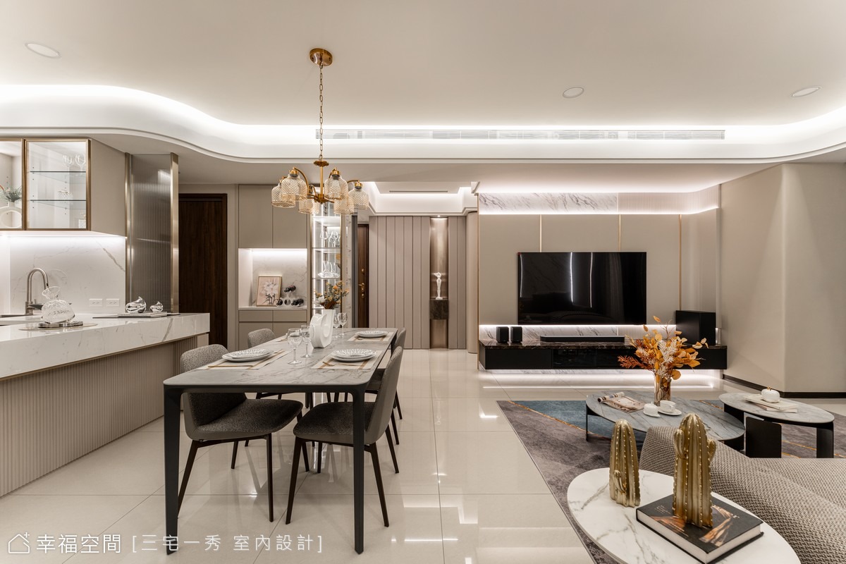 三度合作指定 幸運密碼現代時尚宅｜45坪