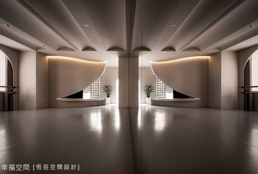 輕靈優雅 自由迴旋｜侘寂風｜24坪