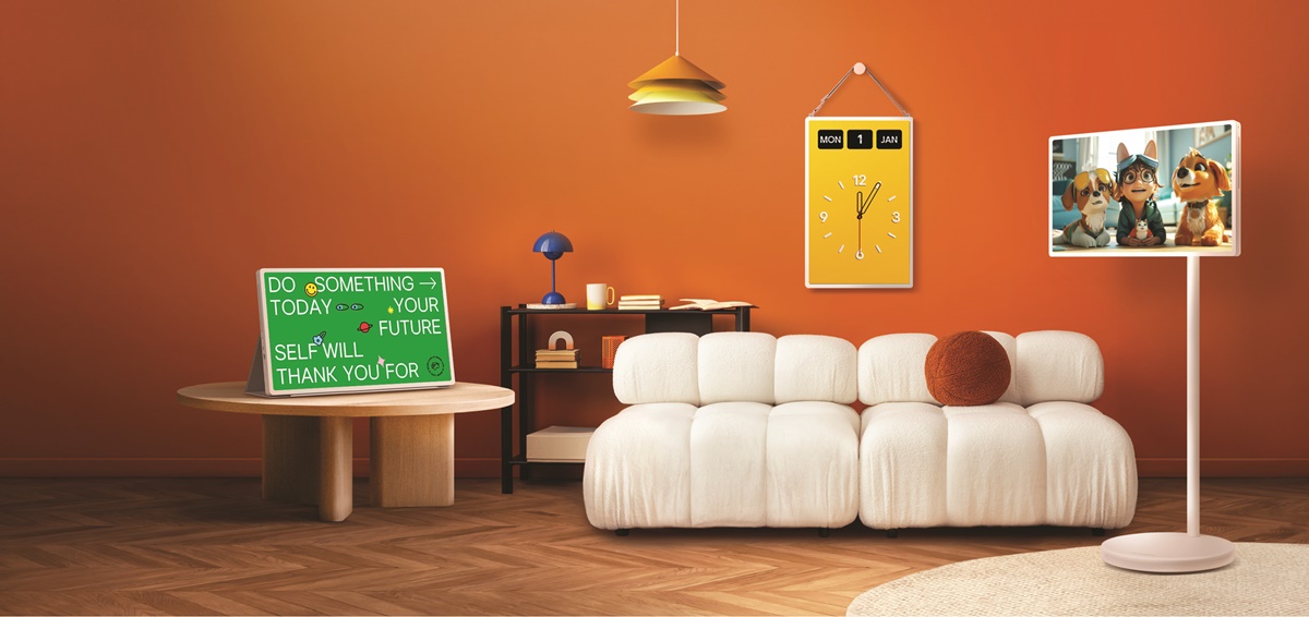 閨蜜機第二代來了!LG StanbyME 2全面進化 一機可推、可拆、可掛、可平放 智慧影音體驗再突破