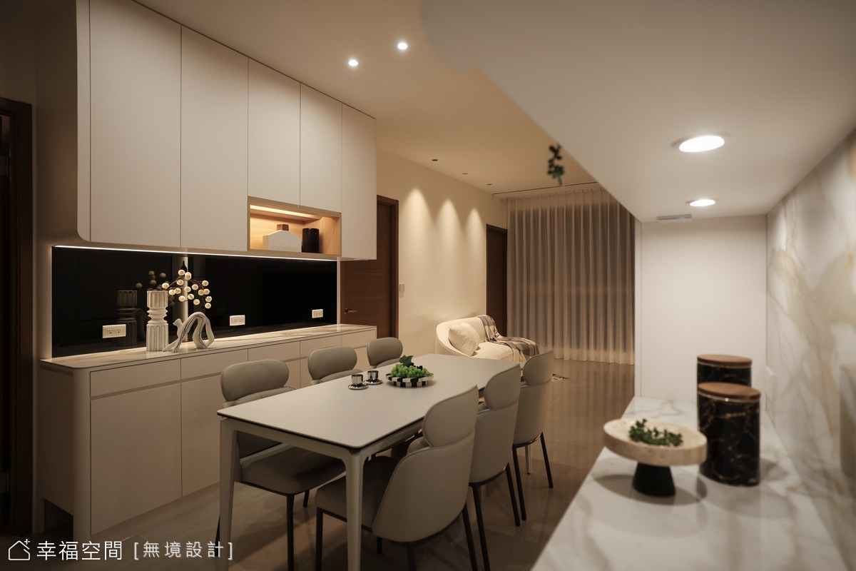 映白．隱奢溫潤的現代寓所│27坪