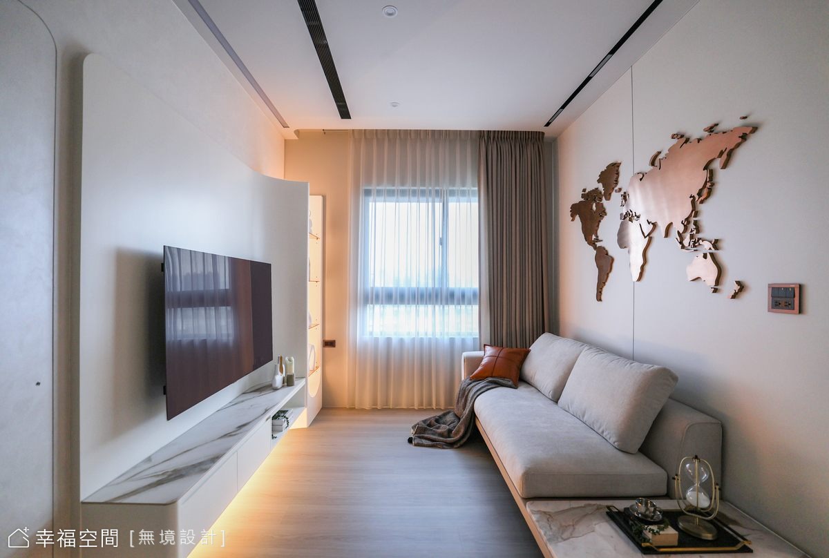 心旅，光影流動的暖心宅｜現代風｜19坪