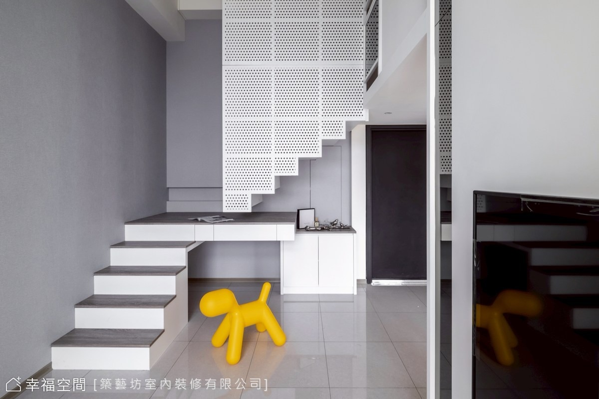 灰白序・Calm Order│現代休閒風│13坪