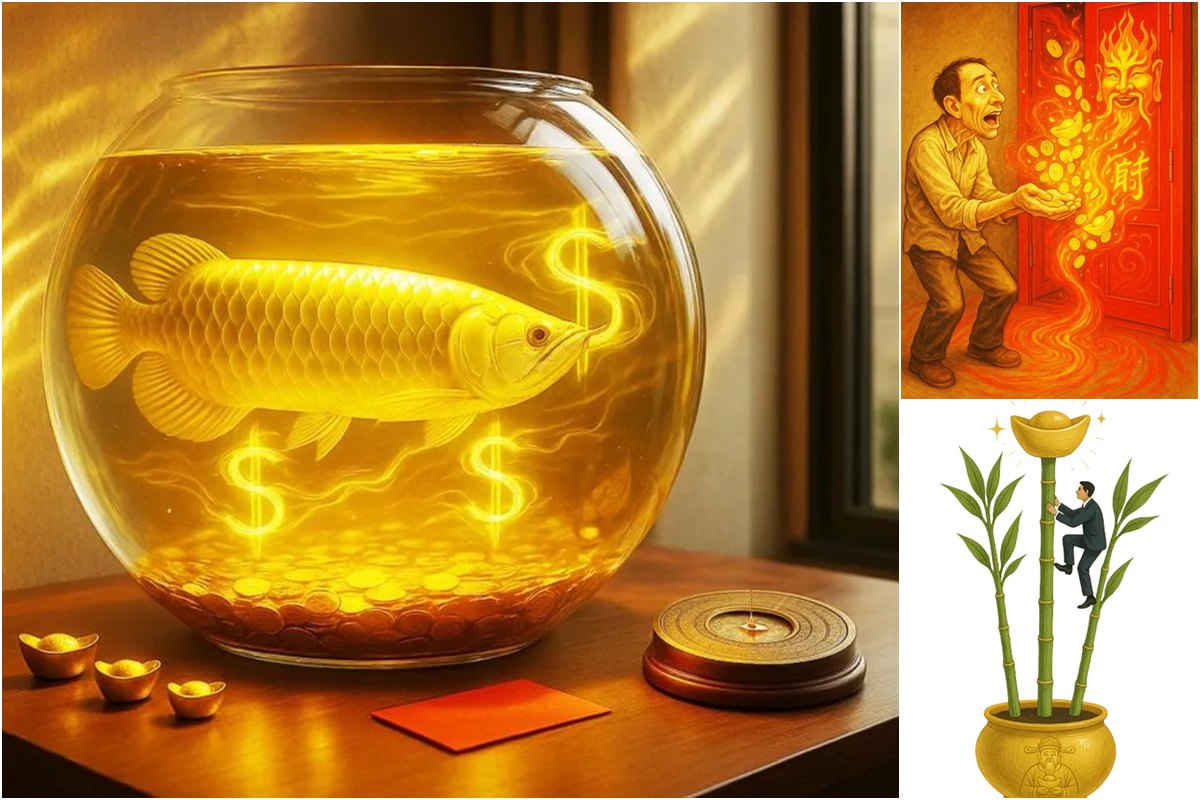 【風水特輯】擺放魚缸、發財樹、富貴竹不一定能招財！命理師告訴你正確做法
