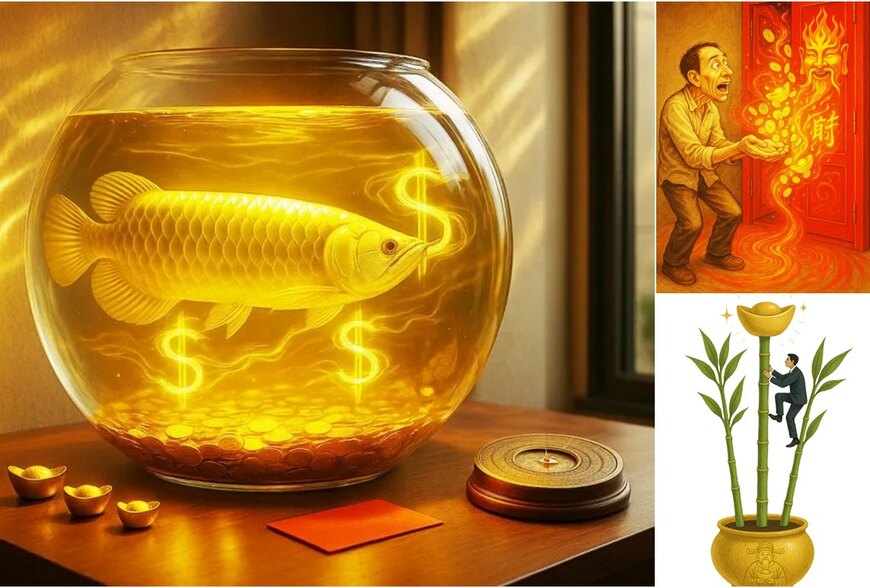 【風水特輯】擺放魚缸、發財樹、富貴竹不一定能招財！命理師告訴你正確做法