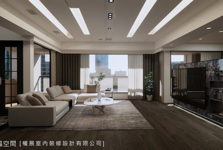 建構輕奢度假靜謐宅 樂享飯店式生活|現代風|70坪