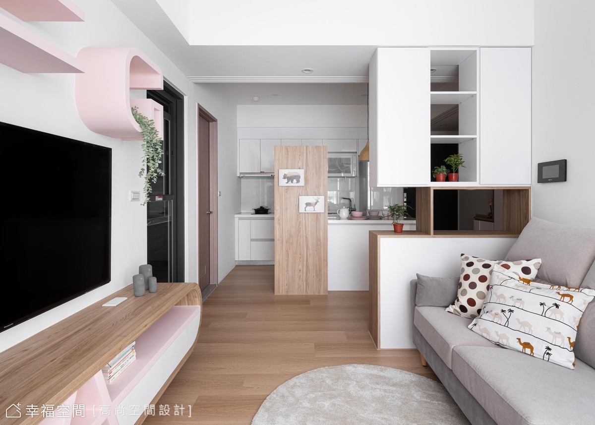 無邊框│現代北歐風│15坪