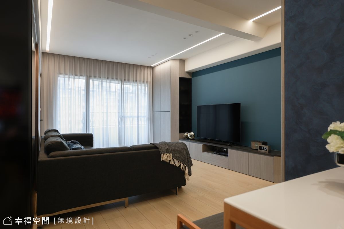 律動｜灰影流轉，韻動其間｜現代極簡風｜25坪