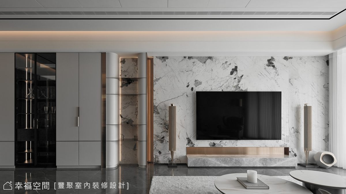 Marble Gallery 浮光奢石│奢華風│55坪