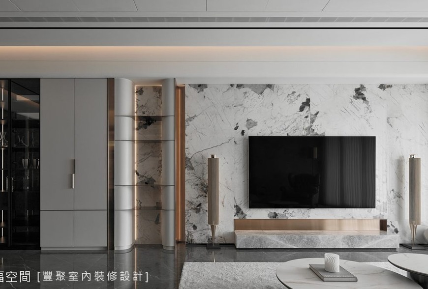 Marble Gallery 浮光奢石│奢華風│55坪