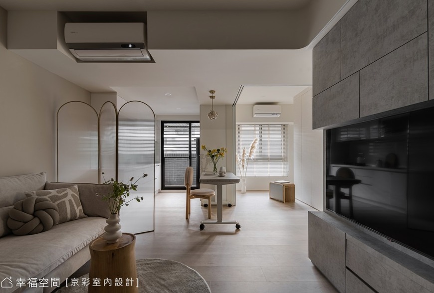 柔沐暖境 輕簡質居│混搭風│14坪