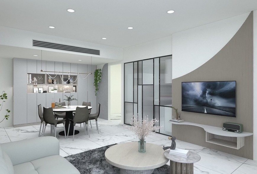 歸潮│現代混搭風│27坪