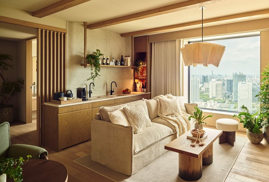 綠意上樓、日式匠心入室 永續奢華正式落地  東京壹酒店1 Hotels開啟嶄新的城市旅宿想像