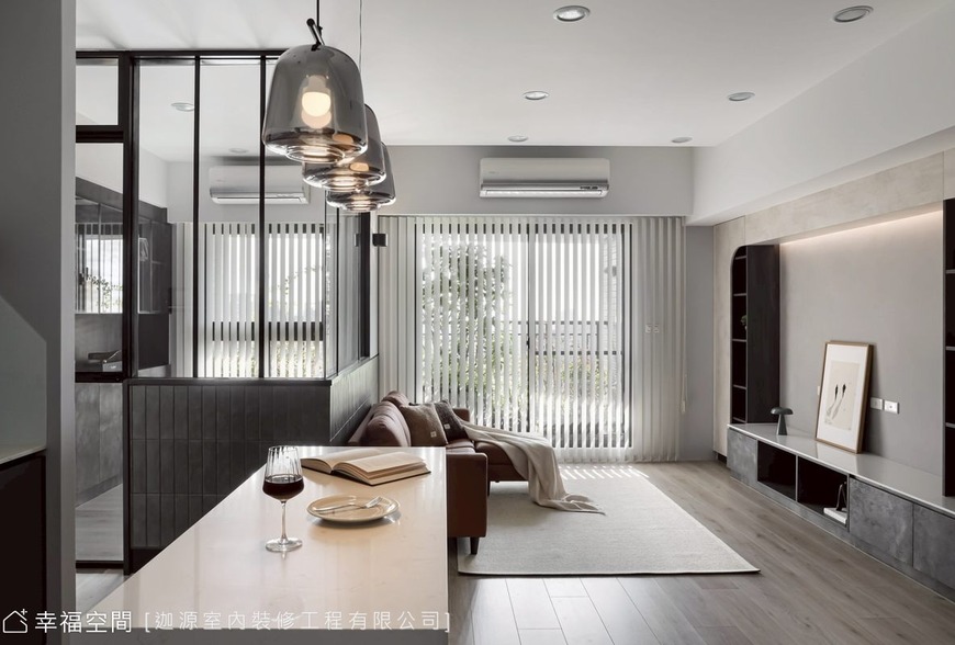 墨影．光譜│現代風│23坪