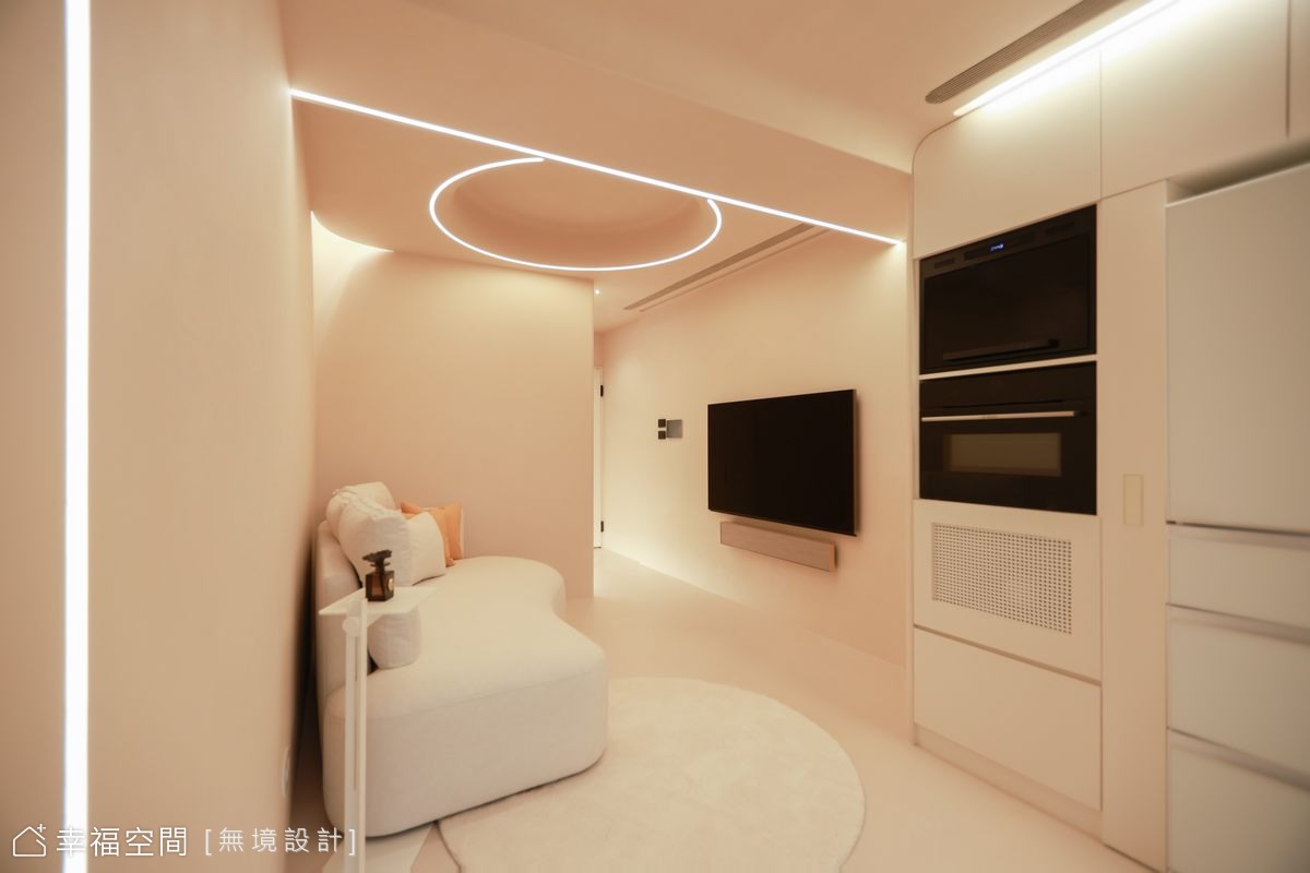 極簡美感體現 優雅兩人生活│現代極簡風│20坪