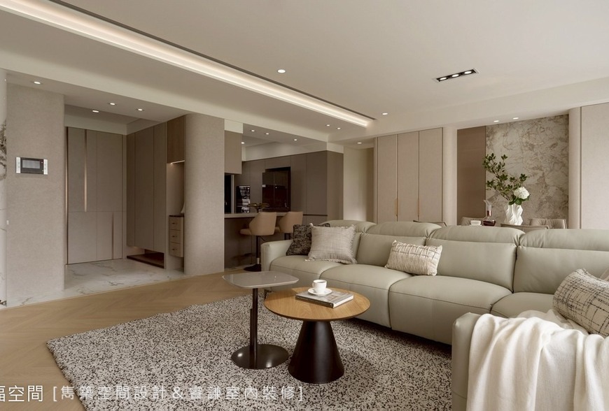 光影序曲，曲境棲所 寫入純粹美學的現代居所│37坪