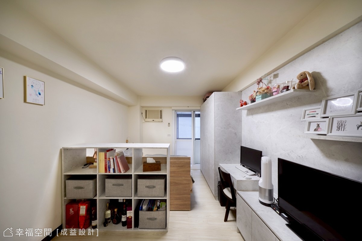 暖心灰調 北歐純淨減壓宅│混搭風│12坪