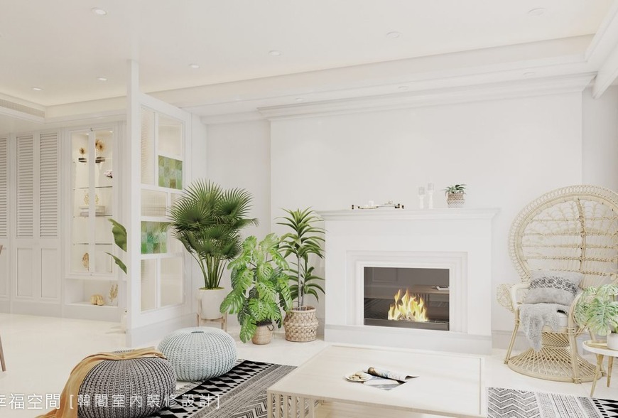 維多利亞的純白│維多利亞風│40坪