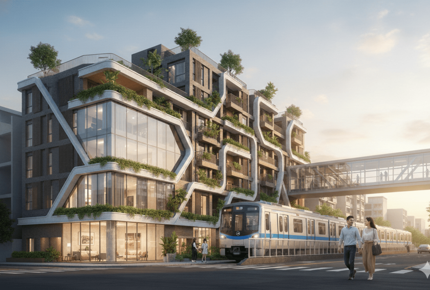 軌道經濟失靈了嗎？捷運站旁「高價小宅」到底貴在哪？購屋族必看的自住與轉手流動性全解析