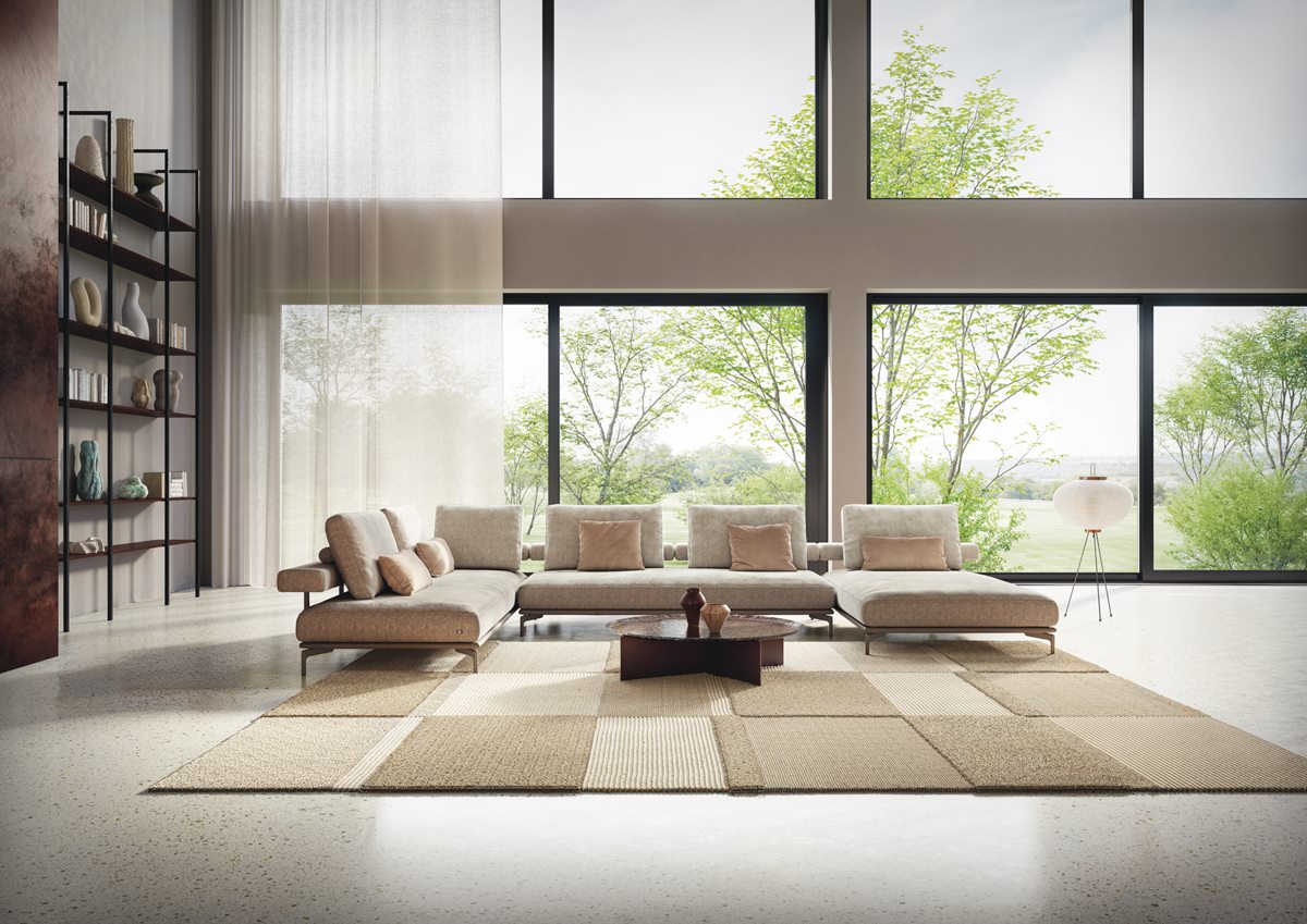 留白之間，凝練出輕盈之美Rolf Benz全新推出JAZ沙發系列