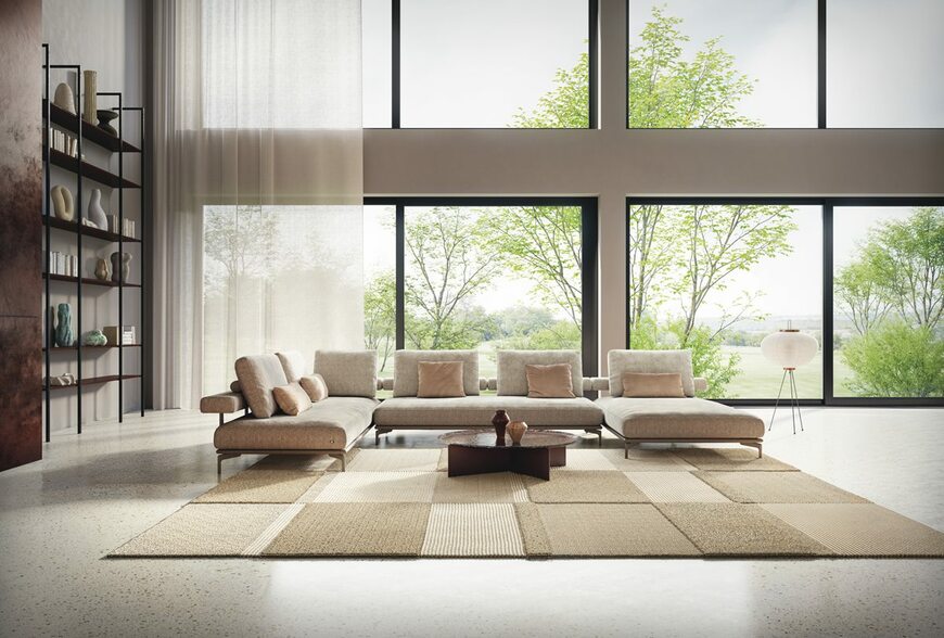 留白之間，凝練出輕盈之美Rolf Benz全新推出JAZ沙發系列