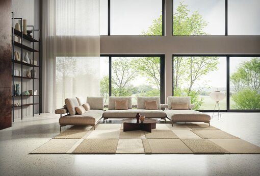 留白之間，凝練出輕盈之美Rolf Benz全新推出JAZ沙發系列